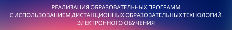 Реализация образовательных программ с использованием дистанционных образовательных технологий, электронного бучения Реализация образовательных программ с использованием дистанционных образовательных технологий, электронного бучения